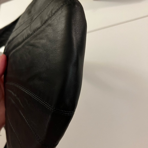 *SOLD* Lemaire Small Croissant Bag in Black - Picture 4 of 9